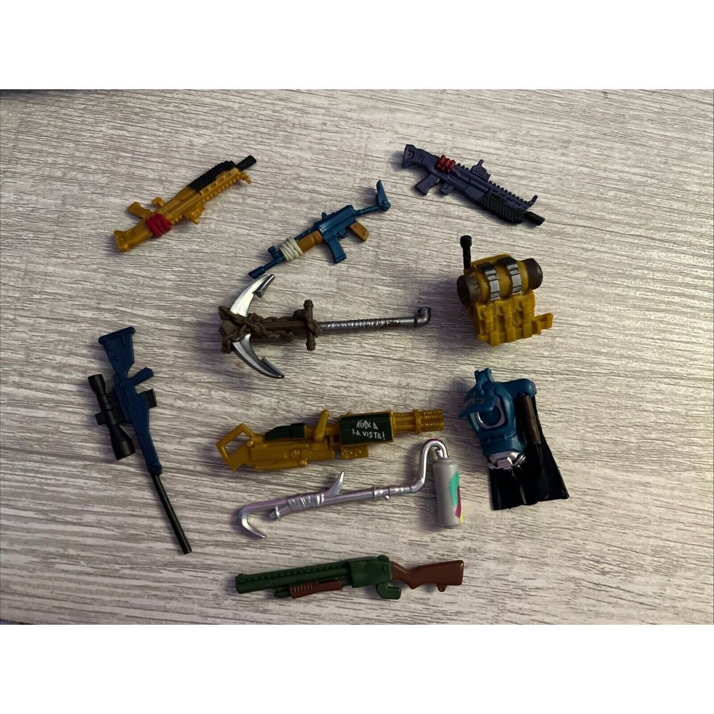 Lot Of Fortnite Action Figure Accessories